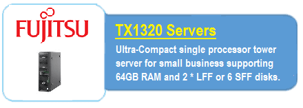 Fujitsu TX1320 Tower Servers